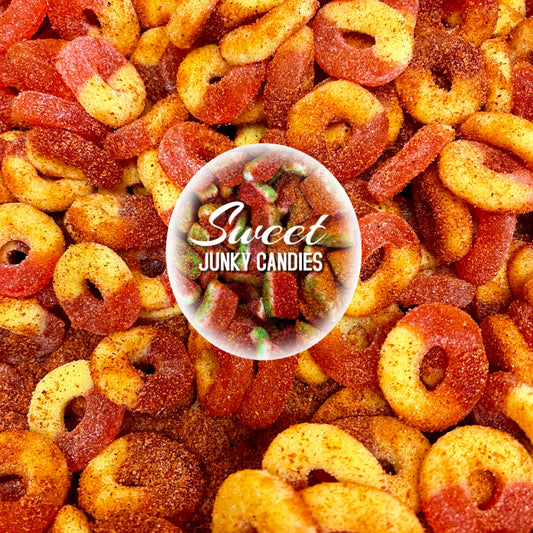 Chamoy Cover Peach Rings